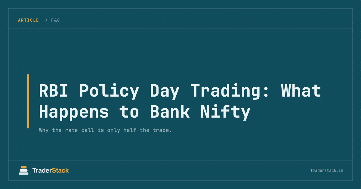RBI Policy Day Trading: What Happens to Bank Nifty